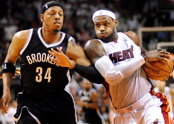 Paul Pierce; LeBron James